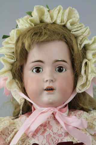 Appraisal: LARGE KESTNER CHILD DOLL Open mouth bisque head incised ''M