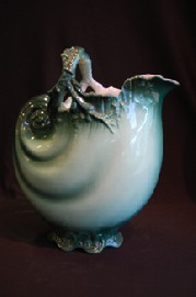 Appraisal: SHELL SHAPED VICTORIAN BEDROOM JUG