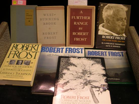 Appraisal: Frost ''New Hampshire'' N Y th printing ''West-Running Brook'' First