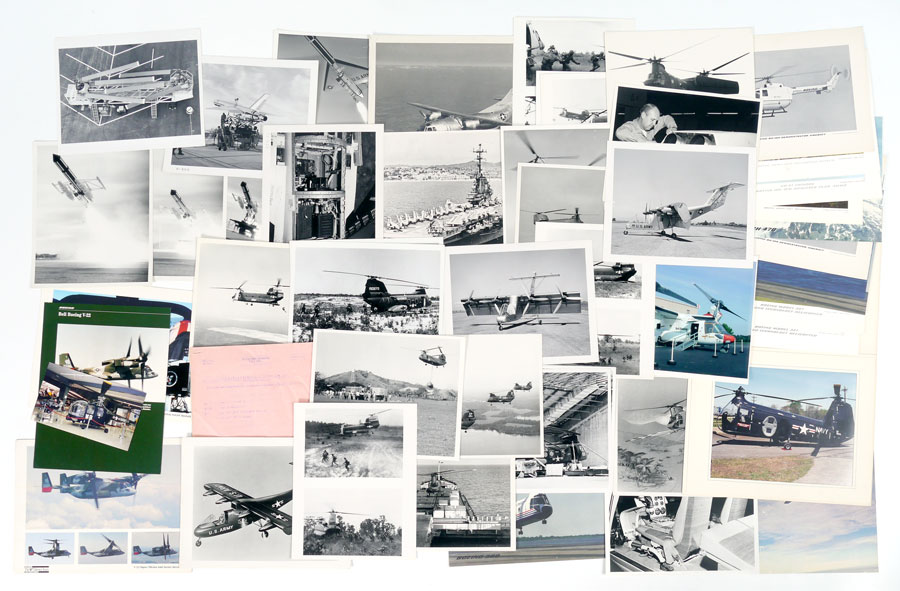 Appraisal: COLLECTION OF VINTAGE BOEING PHOTOGRAPHS OF AIRCRAFT From the collection