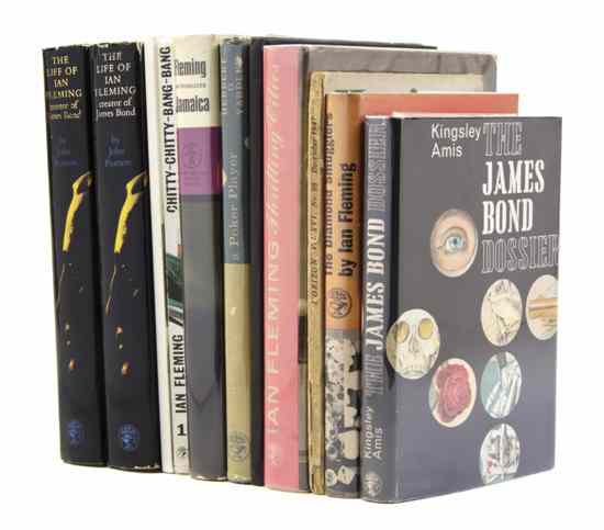 Appraisal: FLEMING IAN A group of books by about or with