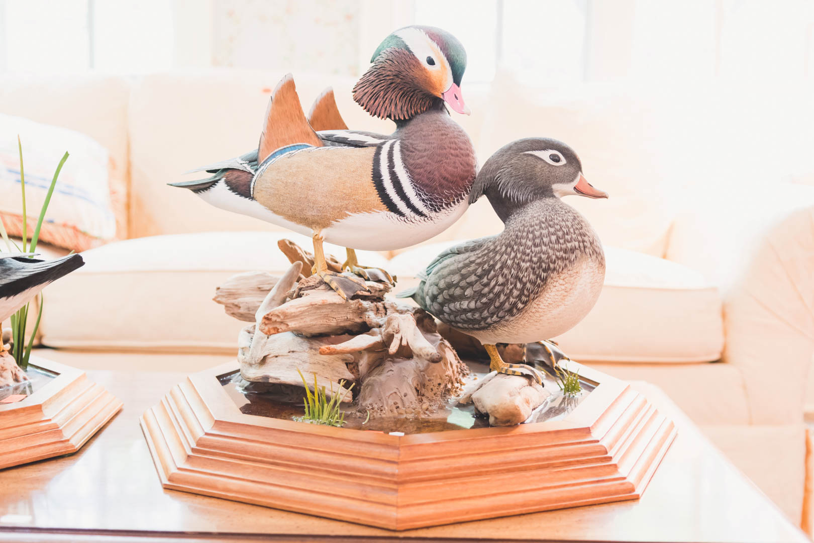 Appraisal: Larry Tawes Jr Mandarin Ducks-Asian Woody s in H