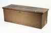 Appraisal: BLANKET BOX - th C six board pine blanket box