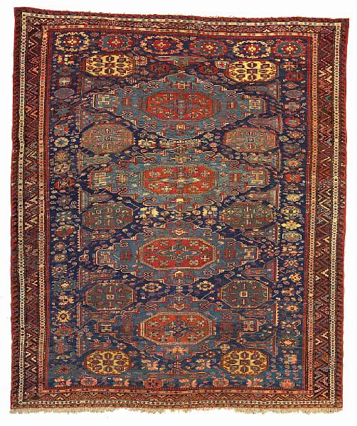 Appraisal: A Soumak carpet Caucasian late th century size approximately ft