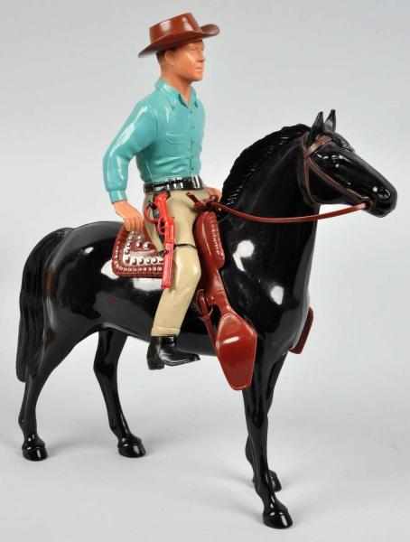 Appraisal: Hartland Josh Randall Horse Rider Description Complete set includes hat