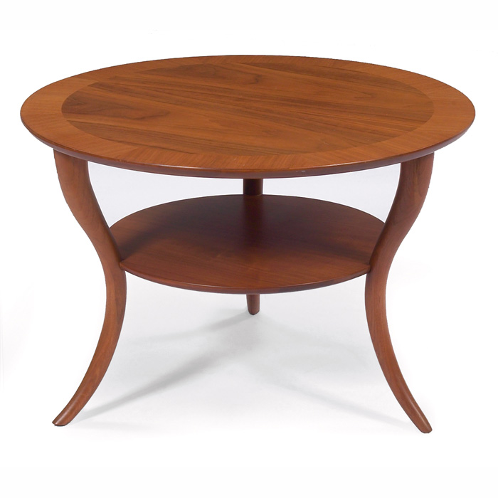 Appraisal: T H Robsjohn-Gibbings occasional table by Widdicomb round top with