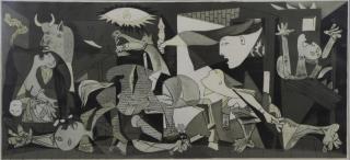 Appraisal: After PICASSO Offset Lithograph Guernica From a Westchester NY home