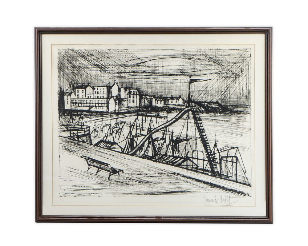 Appraisal: Bernard Buffet French - Untitled Bernard Buffet French - Untitled