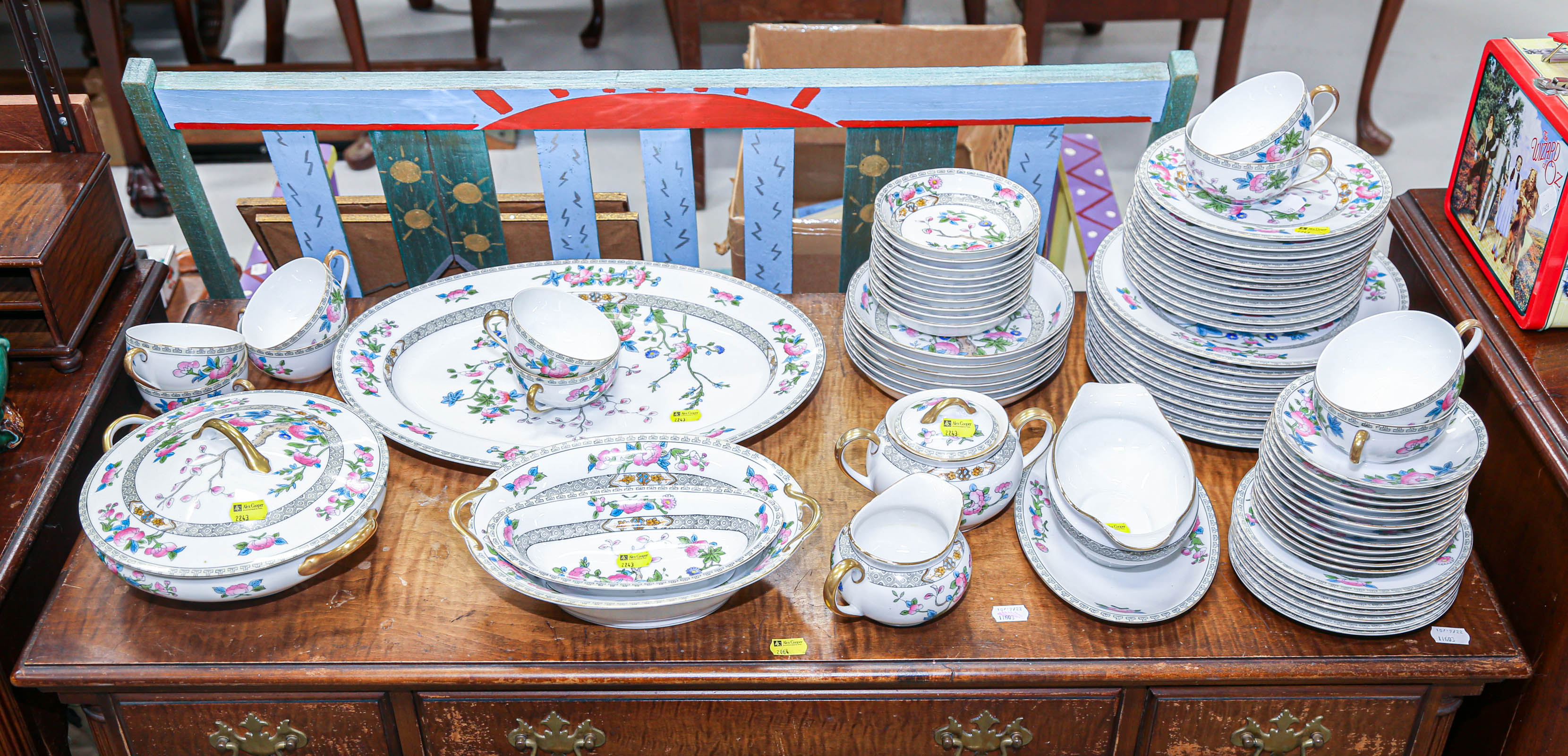 Appraisal: NORITAKE INWOOD PARTIAL DINNER SERVICE Comprising about pieces