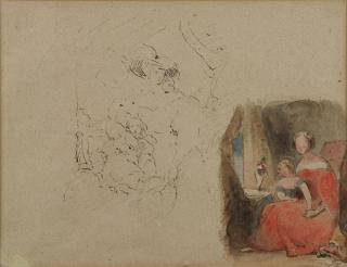 Appraisal: Work on paper Attributed to David Roberts Attributed to David