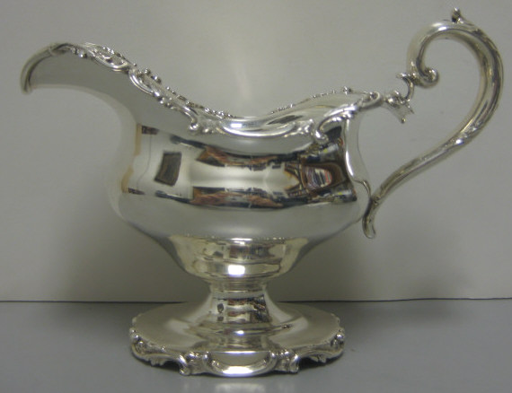 Appraisal: BLACK STARR FROST LTD NEW YORK NY Sterling silver sauceboat