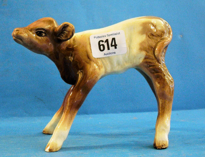 Appraisal: Rare Beswick Roan Hereford Calf restored leg