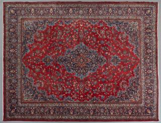 Appraisal: Mashad Carpet ' x ' Mashad Carpet ' x '