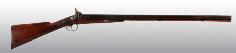 Appraisal: Kentucky Double Barrel Rifle Keller Description OL BL Double barrel