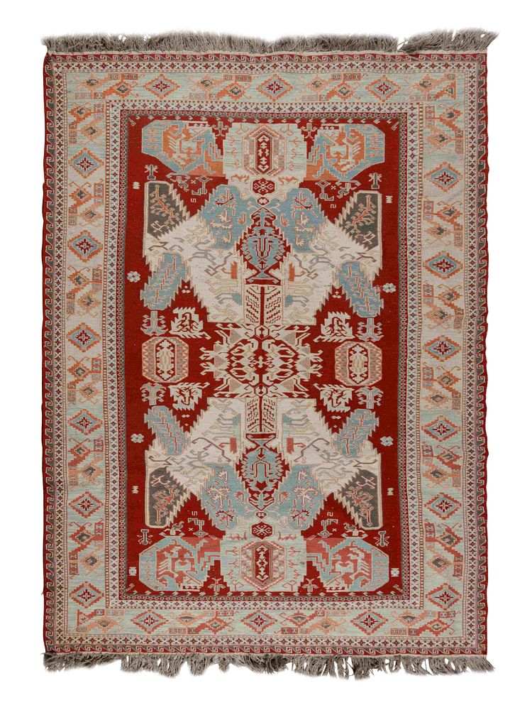 Appraisal: A Turkish Wool Rug A Turkish Wool Rug th Century