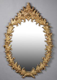 Appraisal: Gilt Wall Mirror th c by Turner Wall Accessor Gilt