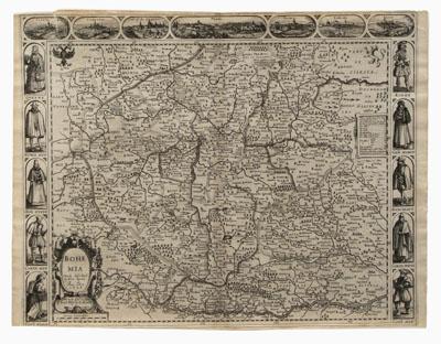 Appraisal: John Speed map of Bohemia quot Bohemia Newly Described by