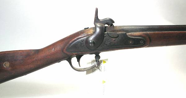 Appraisal: A U S Model Harpers Ferry Type III conversion musket