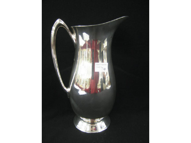 Appraisal: Silverplate Tall Water Pitcher by Wallace