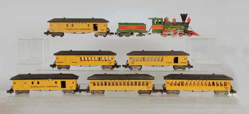 Appraisal: Lot of American Flyer S-Gauge Franklin Passenge Description Includes Franklin