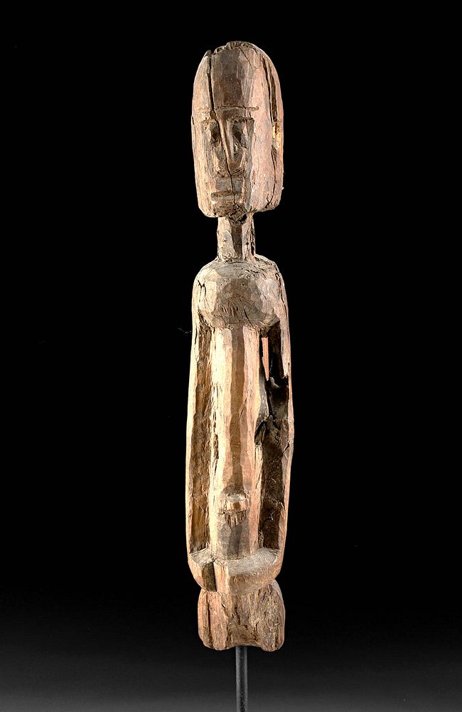 Appraisal: th C Dogon Wood Figure West Africa Central Mali Dogon