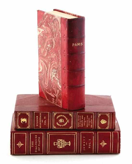 Appraisal: Leatherbound books Literature and Philosophy Masson David THE POETICAL WORKS