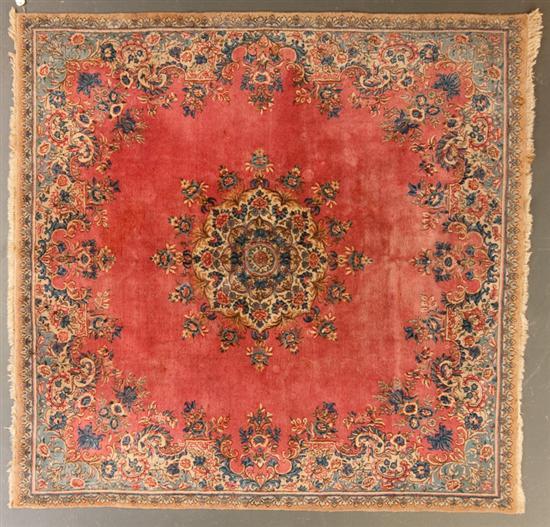 Appraisal: Semi-antique Kerman rug Iran circa x