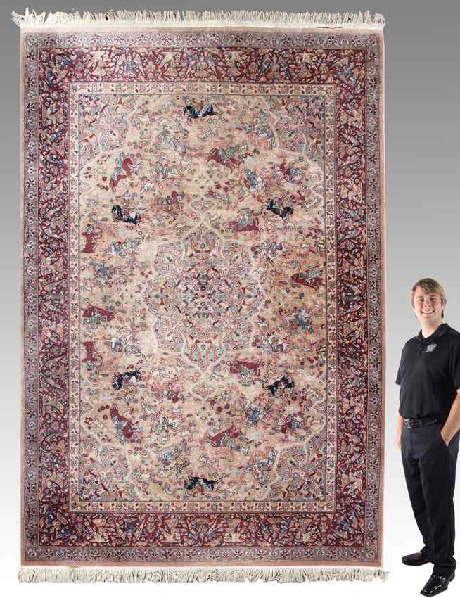 Appraisal: KARASTAN MACHINE MADE WOOL RUG ' '' x ' ''