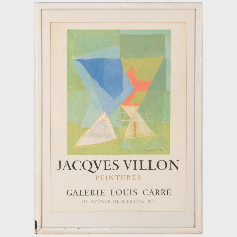 Appraisal: Henri Matisse Maison de la Pens e and Jacques Villon