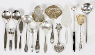 Appraisal: GERMAN DANISH AND AMERICAN STERLING FLATWARE GERMAN DANISH AND AMERICAN