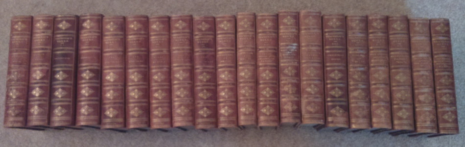 Appraisal: Thackery William Makepeace Works vol only of lacking XV and