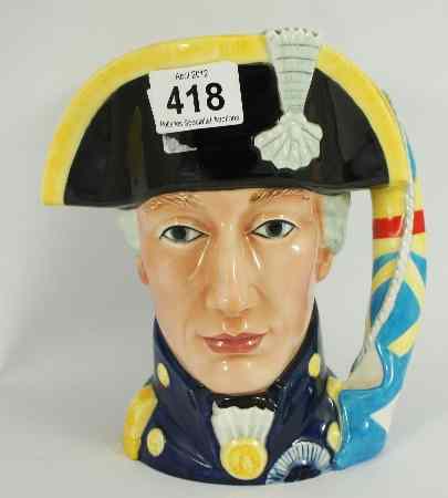 Appraisal: The Maritim Trust Character Jug Admiral Lord Nelson Franklin Studio