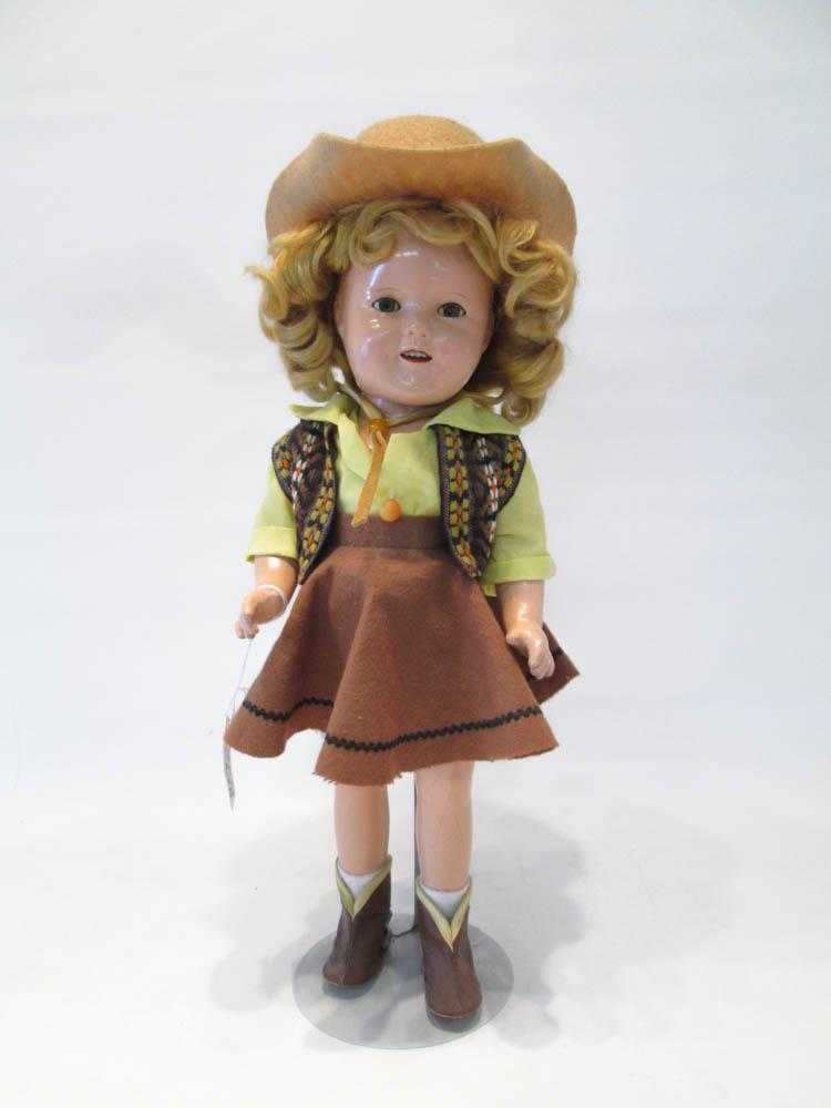 Appraisal: IDEAL SHIRLEY TEMPLE DOLL marked Shirley Temple on back of