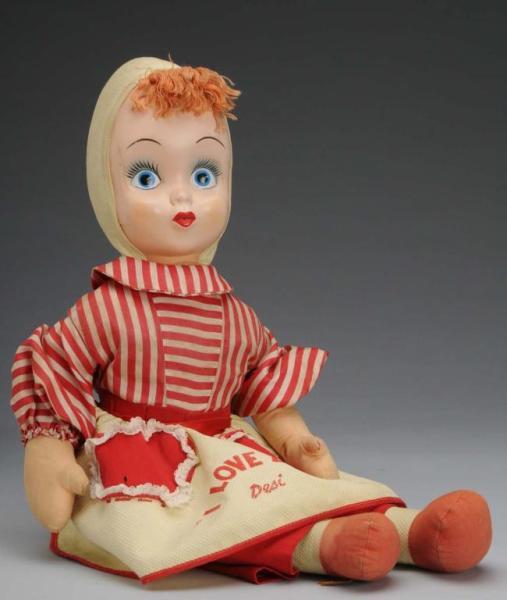 Appraisal: I Love Lucy Character Doll Description Wearing original apron that