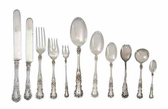 Appraisal: An American Sterling Silver Partial Flatware Service Gorham in the