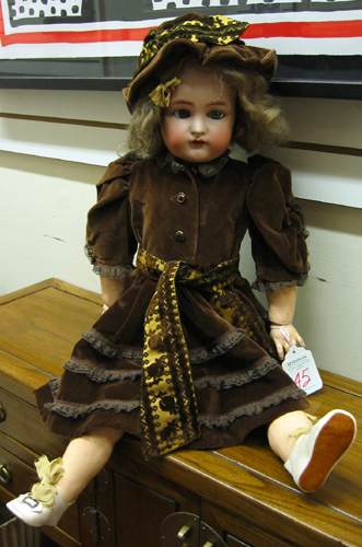 Appraisal: A KAMMER REINHARDT SIMON HALBIG BISQUE HEAD GIRL DOLL in