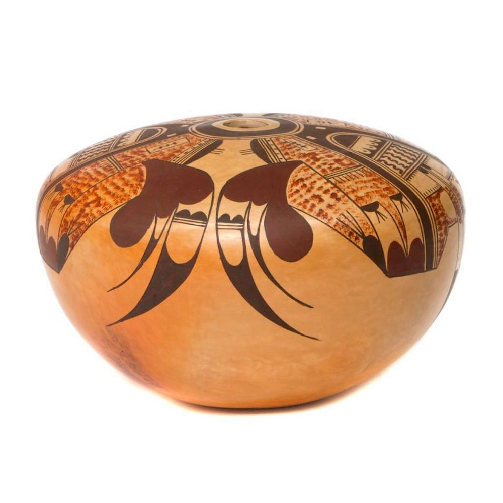 Appraisal: Hopi seed jar Hopi large seed jar x by Jean