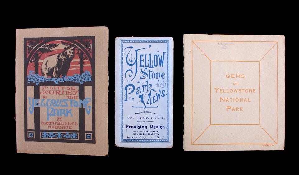 Appraisal: Early Yellowstone Park Souvenir Booklet Collection This is a collection