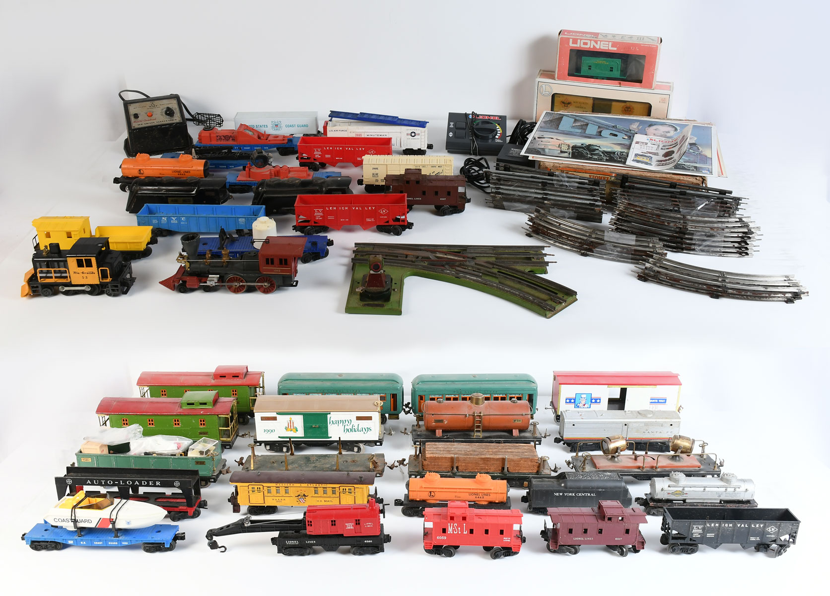 Appraisal: LARGE ACCUMULATION OF LIONEL TRAINS COLLECTIBLES A large variety of