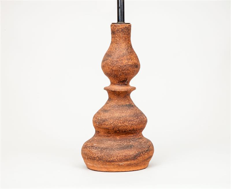 Appraisal: Lamp Continental c Terracotta in From the Collection of Robert