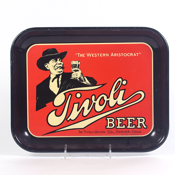 Appraisal: Tivoli Beer s Serving TrayReference n aBrewery Tivoli-Union Co Denver