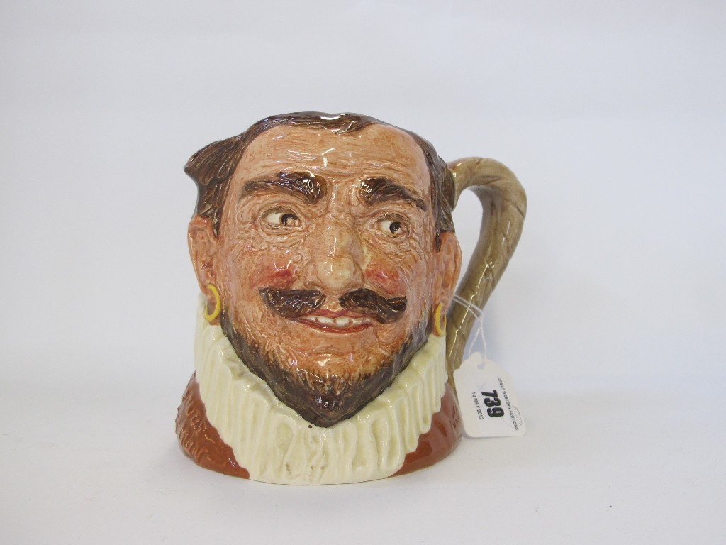 Appraisal: Royal Doulton 'Drake' character jug def