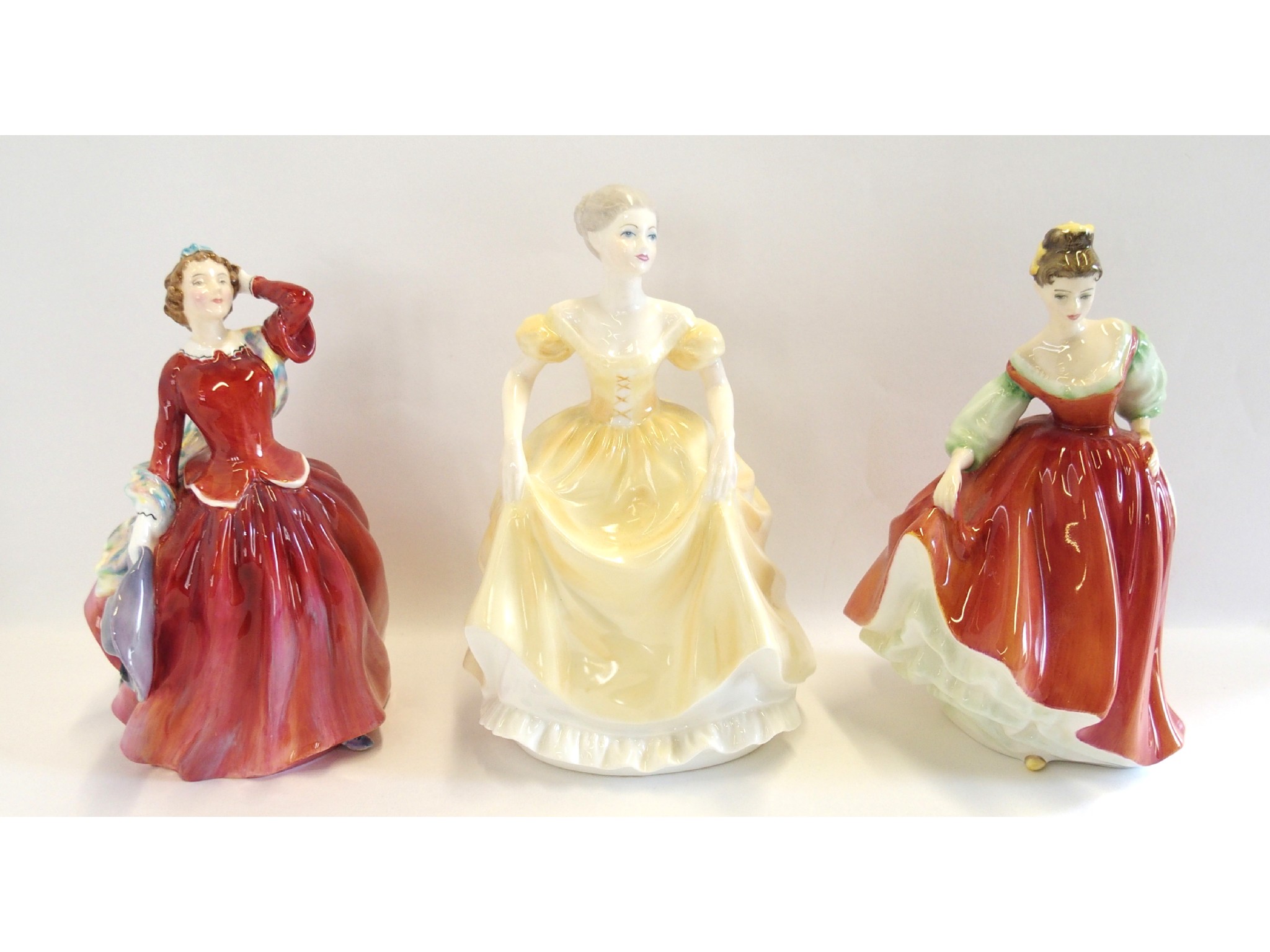 Appraisal: Two Royal Doulton ladies including Fair Lady red HN Blithe