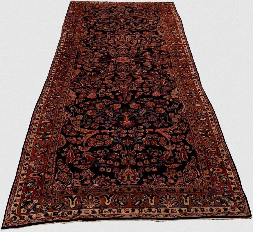 Appraisal: Lilihan Corridor Carpet Persia ca Lilihan Corridor Carpet Persia ca