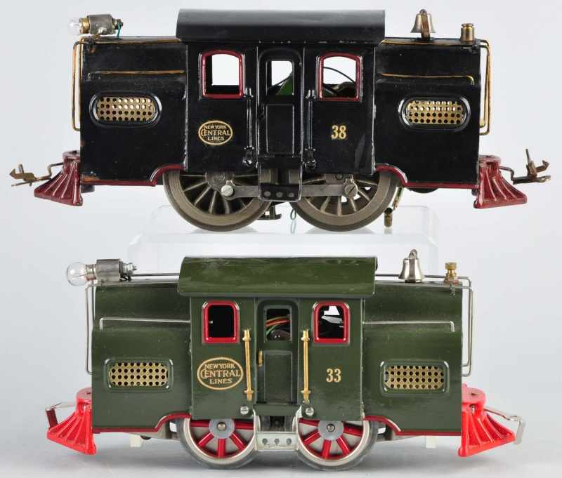 Appraisal: Lot of Lionel Electric-Style Train Engines Description American Standard gauge