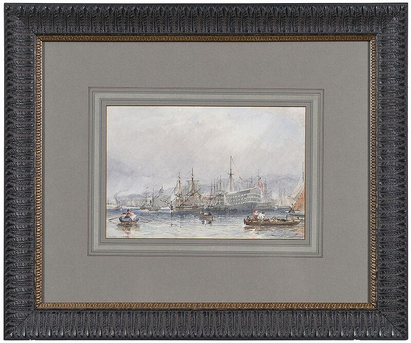 Appraisal: Attributed to Thomas Henry Hair British - Shipping on a