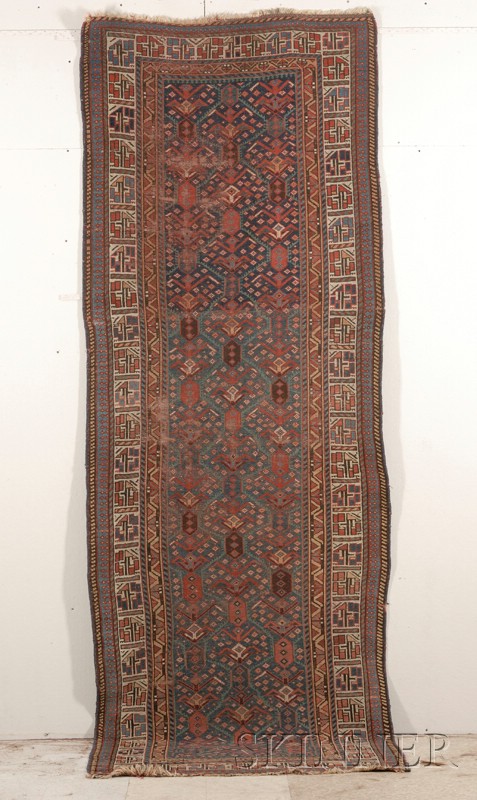 Appraisal: Kurd Long Rug Northwest Persia last quarter th century areas