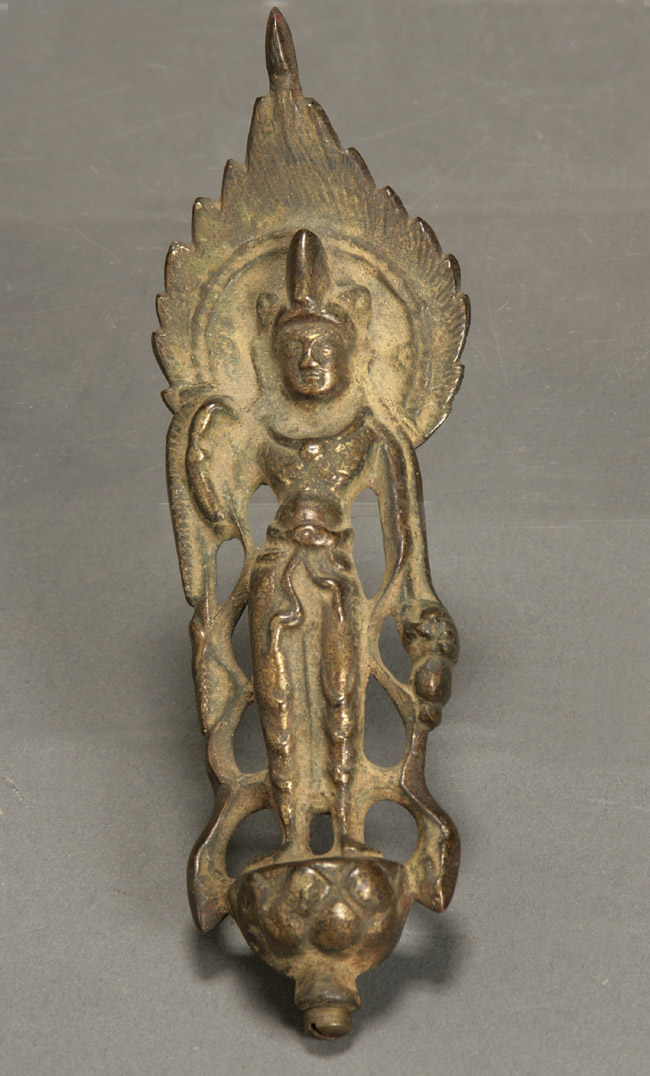 Appraisal: Chinese Gilt Bronze Figure of Bodhisattva Tang Dynasty - A