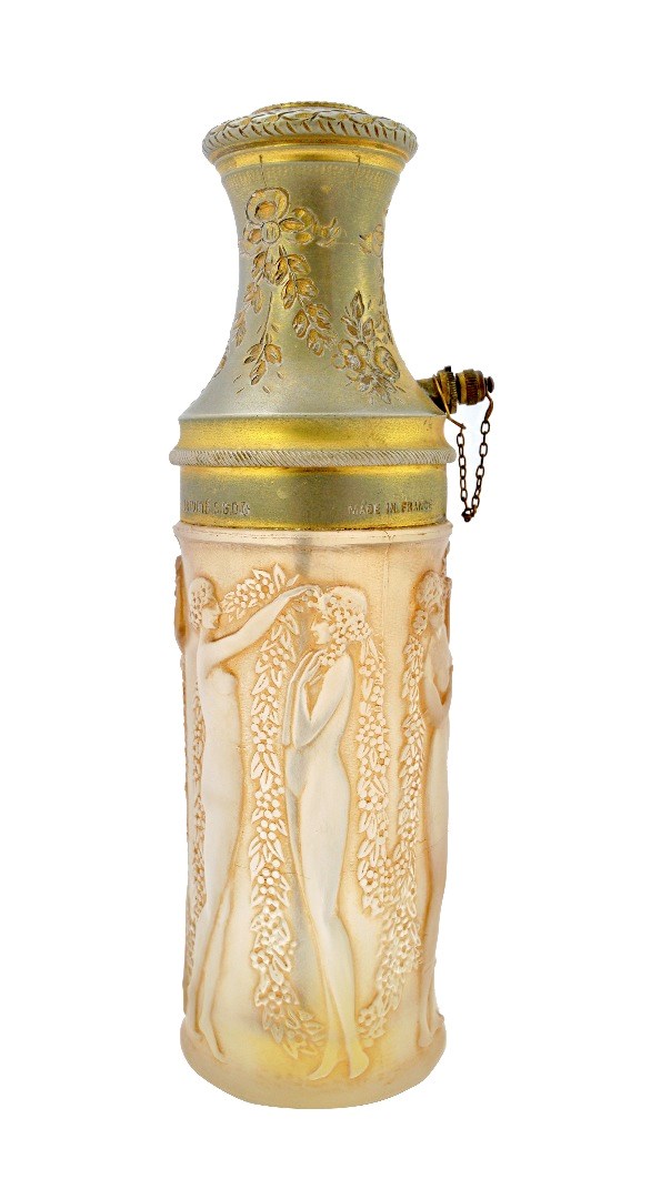 Appraisal: A Lalique glass and metal mounted 'Le Parisien' atomiser for