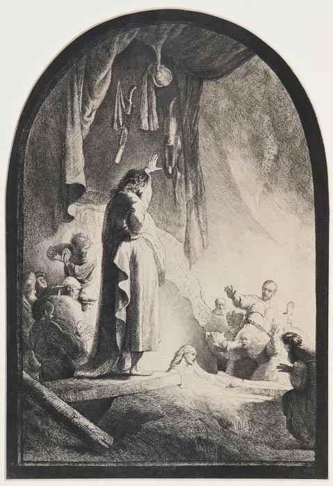 Appraisal: After Rembrandt van Rijn The Raising of Lazarus The Larger